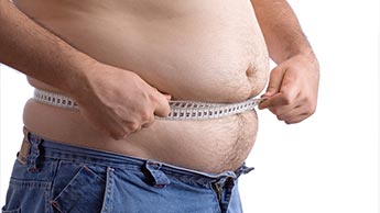 жир на животе - более высокий риск деменции