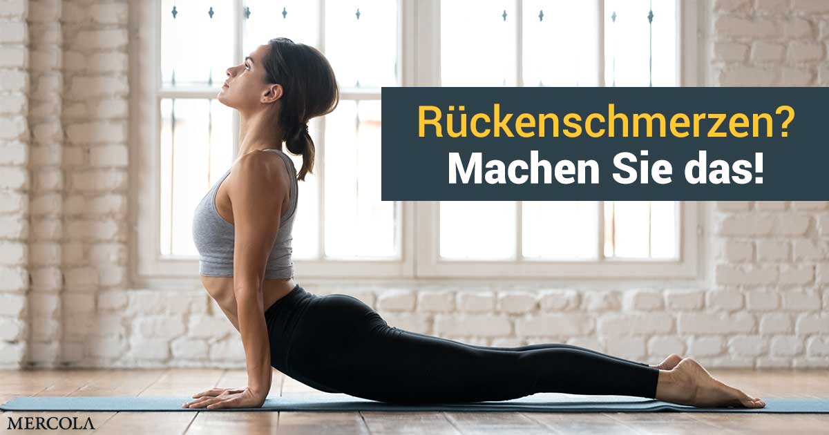 Einfache Dehnübungen bei Schmerzen im unteren Rücken