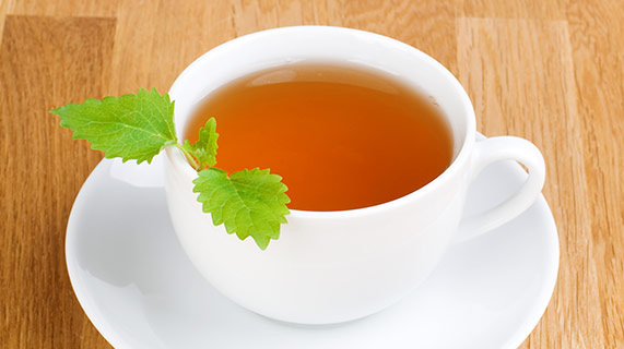 Chá de erva-cidreira