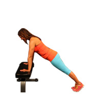 Incline Pushup