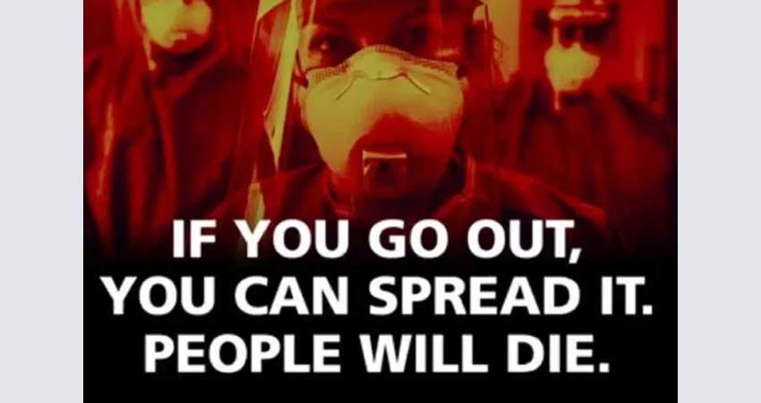 covid cult nhs ad